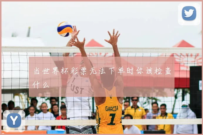 当世界杯彩票无法下单时你该检查什么