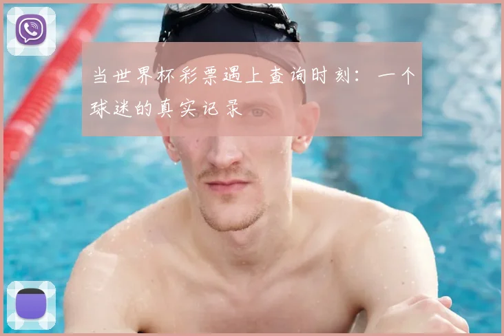 当世界杯彩票遇上查询时刻：一个球迷的真实记录