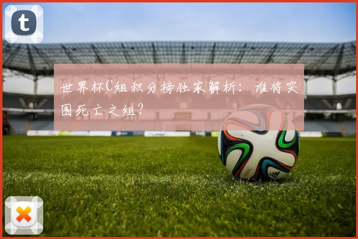 世界杯C组积分榜独家解析：谁将突围死亡之组？